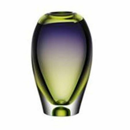KOSTA BODA Vision Vase - Green-Purple 7041117